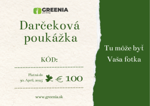 Darčeková poukážka 100 €